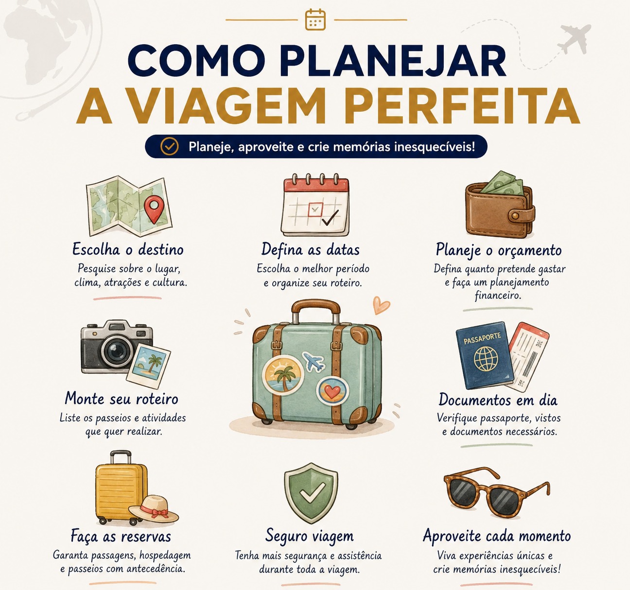 Como Planejar a Viagem Perfeita